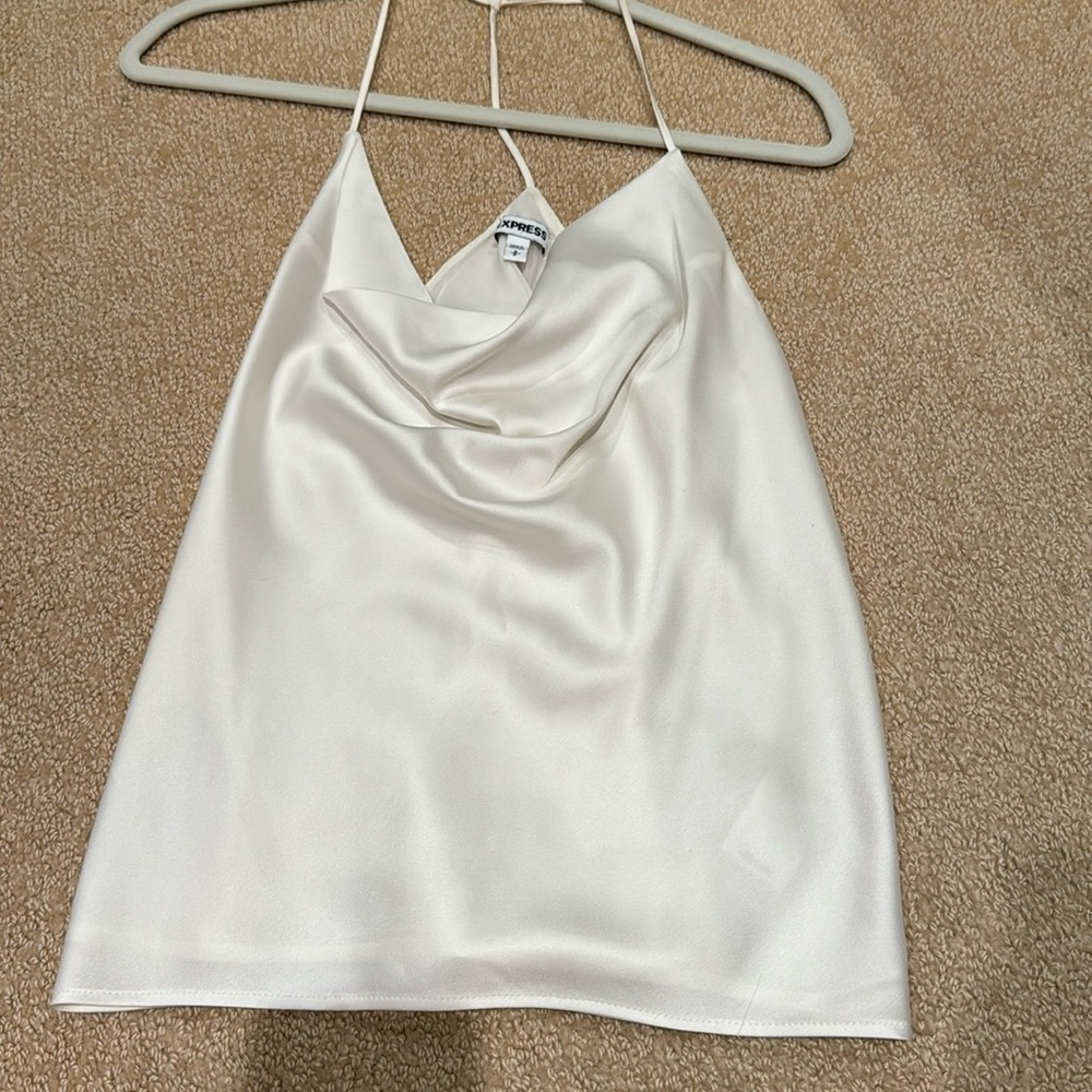 Express silk top.